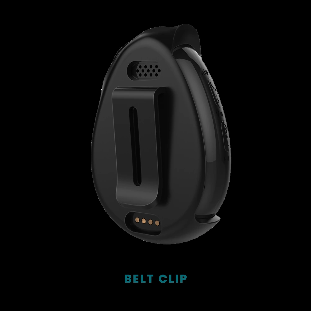 SOS 4G panic button with belt clip
